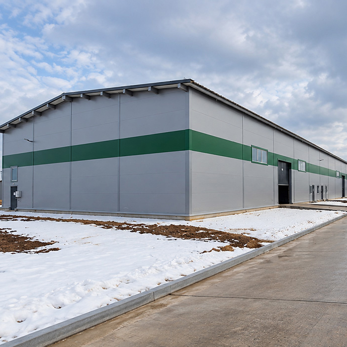 DoorHan поставил 75 000 м² сэндвич-панелей для семи зданий завода шампанских вин