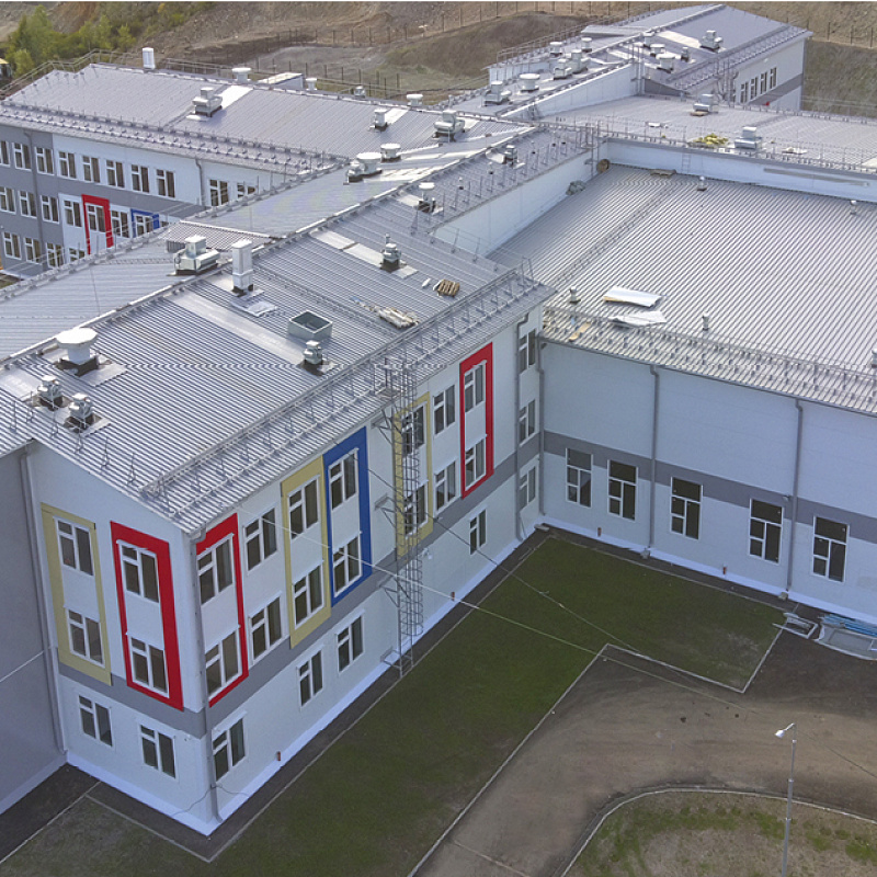 DoorHan построил школу в Забайкальском крае